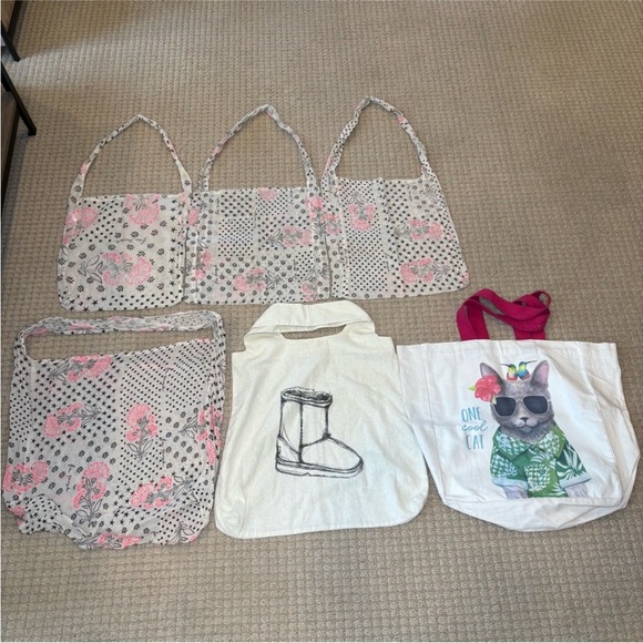 Set of 6 Reusable Bags - Picture 1 of 5